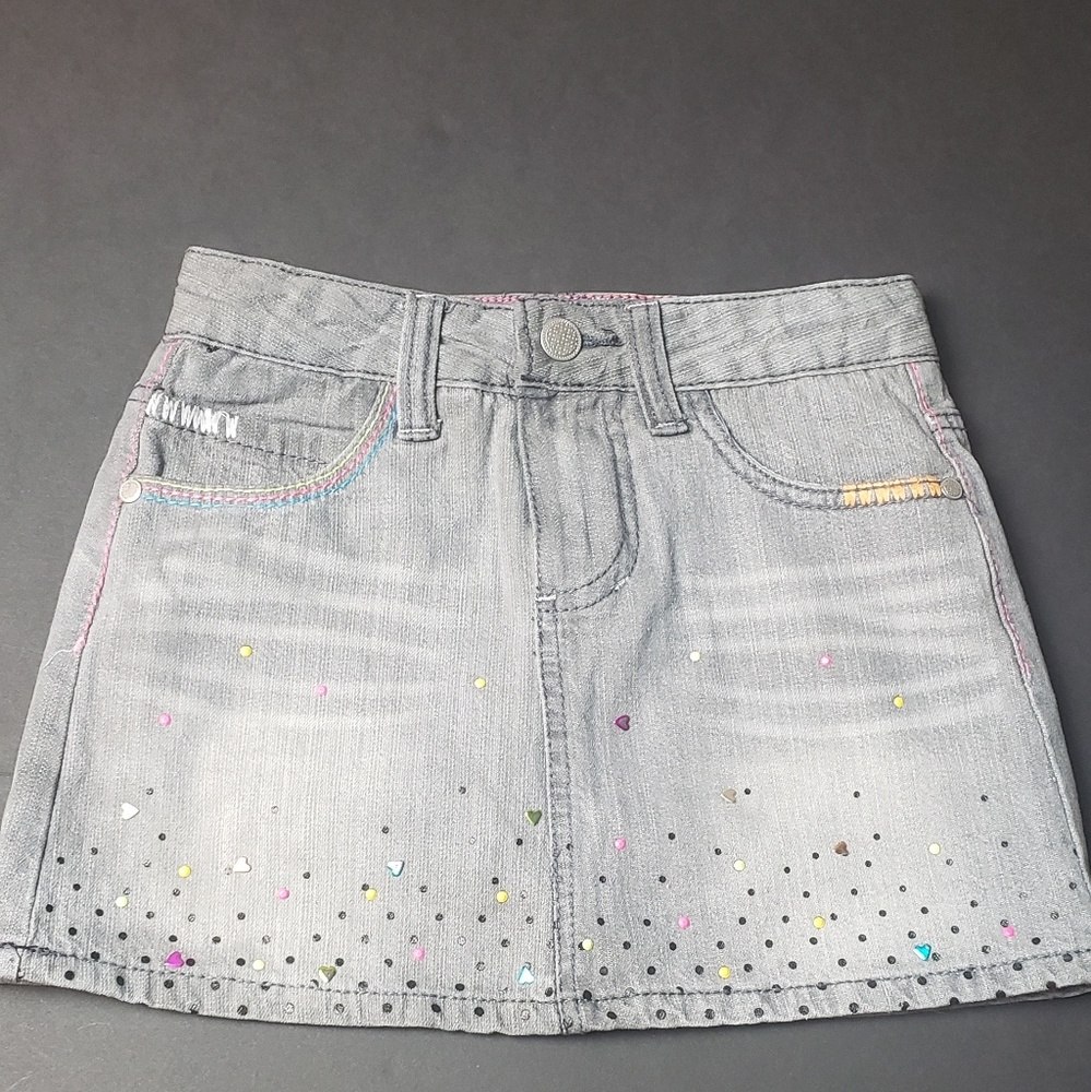 Circo Girls Faded Jean Skirt
